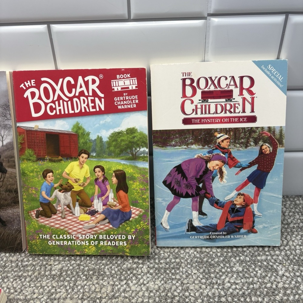 Box Car Children Chapter Books Set Of‎ 8 Upper Readers Classroom Homeschool - Picture 3 of 9